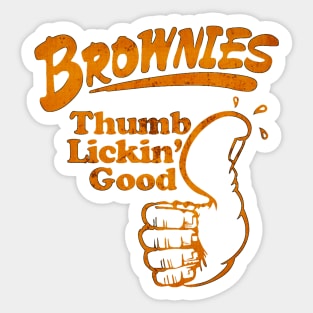 Brownies Fried Chicken Sticker